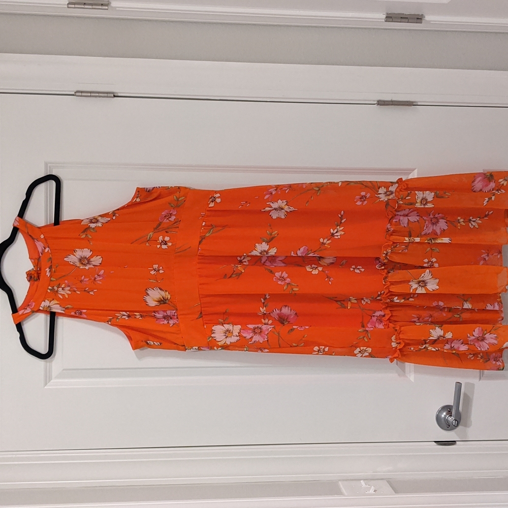 ~MAXI- Floral Dress-NEW~